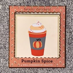 Beauty concepts pumpkin spice Eyeshadow Palette